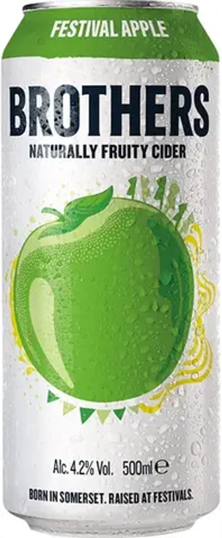 Сидр Бразерс Фестиваль Эппл / Cider Brothers Festival Apple 0.5 - банка