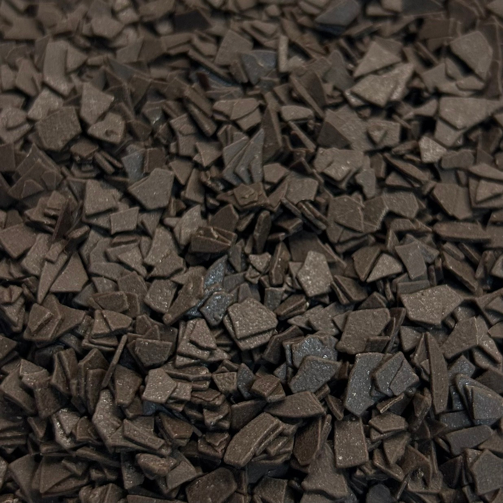 Посыпка кондитерская из шоколадной глазури "Крошка тёмная" 100г