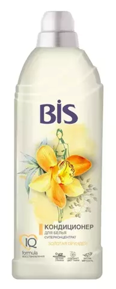 BIS Кондиционер-концентрат для белья Золотая орхидея 900мл