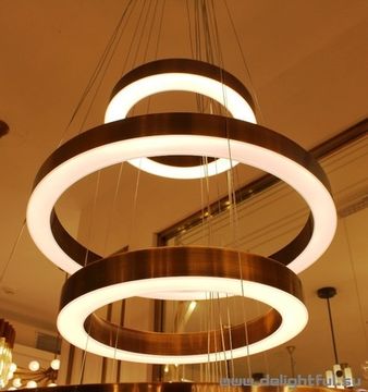 replica Henge 3  light ring  chandelier ( 40 + 60 + 50cm )