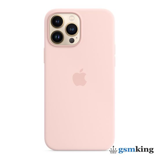 Apple Silicone Case with MagSafe iPhone 13 Pro Max Chalk Pink «Розовый мел» MM2R3ZE/A