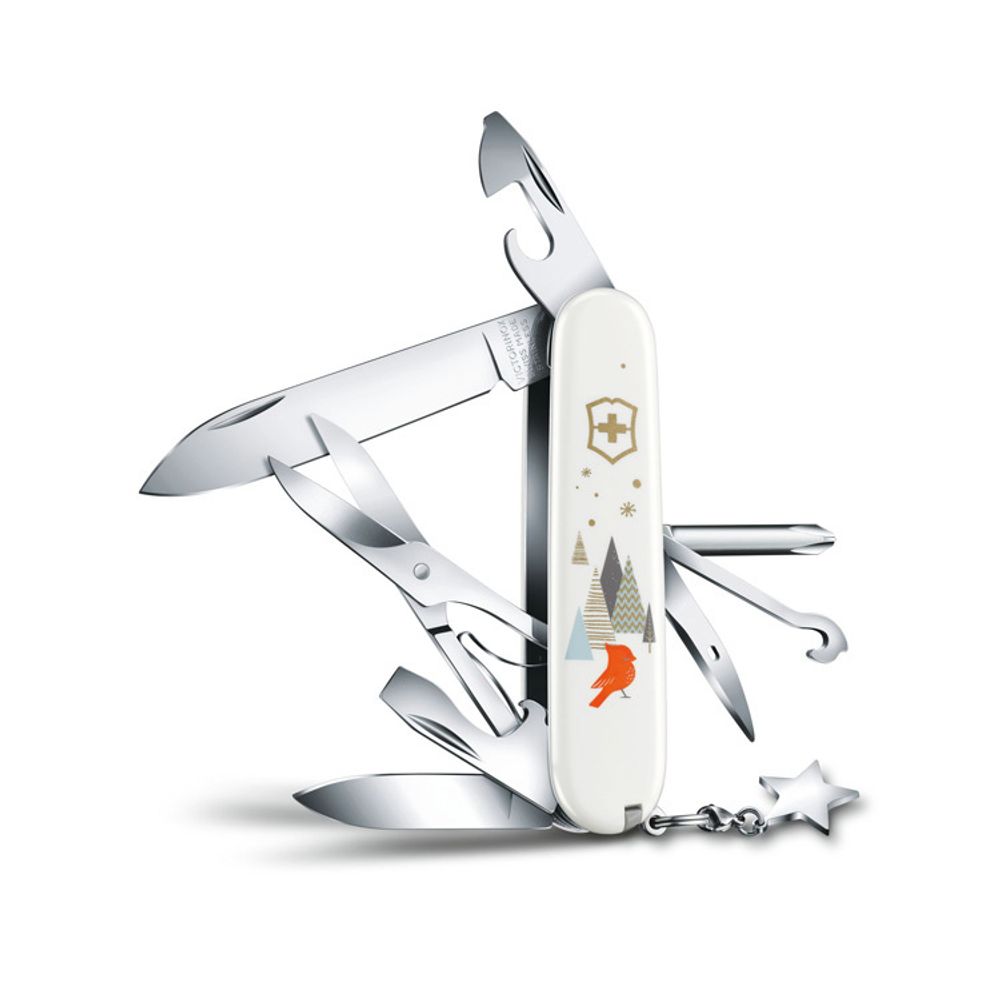 Нож Victorinox Super Tinker Winter Magic (1.4703.7E1)