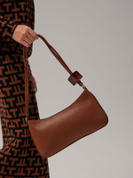 Кожаная сумка Deboro 31024 коричневый фундук