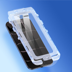 Защитное стекло для iPhone Air, серия Roga Series от Dux Ducis (комплект с ванночкой для автоматического выравнивания и установки)