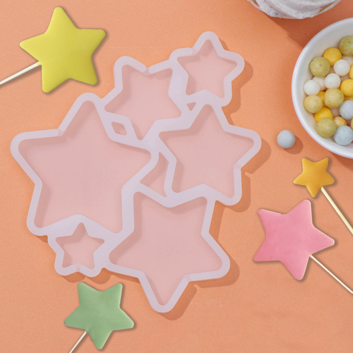 Форма "Звезды ассорти", 6 яч