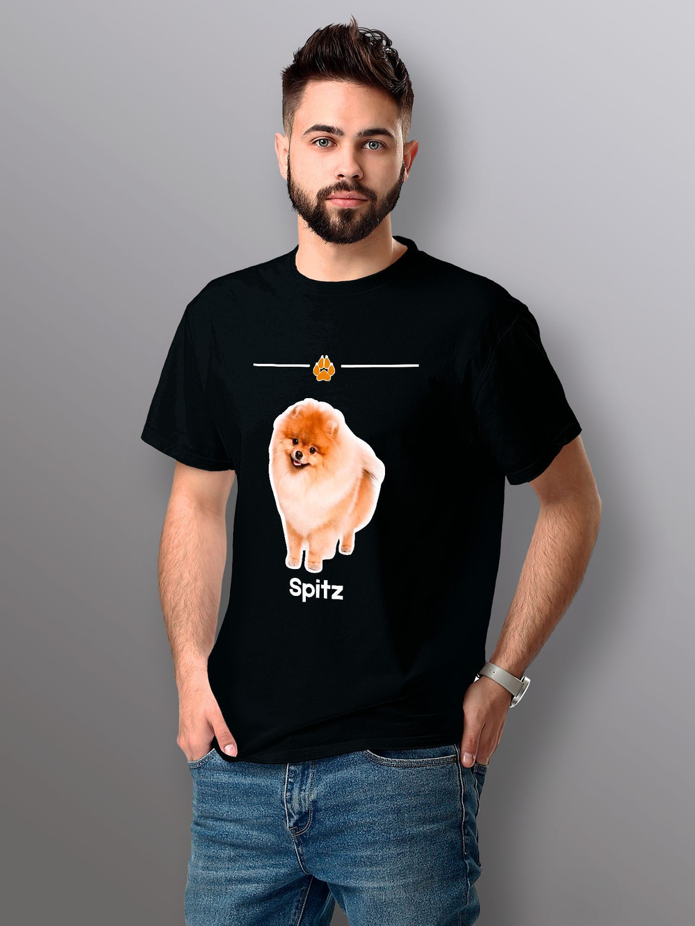 Футболка шпиц