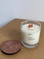 Свеча натуральная ароматическая JIWA 200 мл - Кедр - инжир