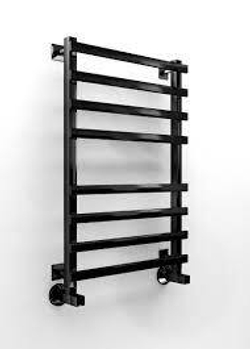 Вод.Полотенцесушитель "Сахара" Р80*50 (С полкой, Серебро состаренное)