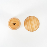 Деревянный пивной набор из сибирского кедра с блюдцем NC33