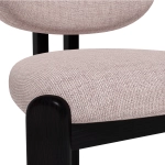 Стул Galloti, бук черный, рогожка wellton 953