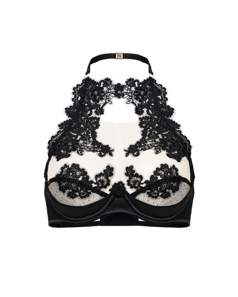 топ Kiara black черный
