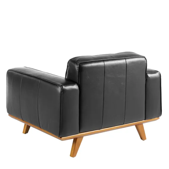 Кресло Angel Cerda 5606-1P, черная кожа