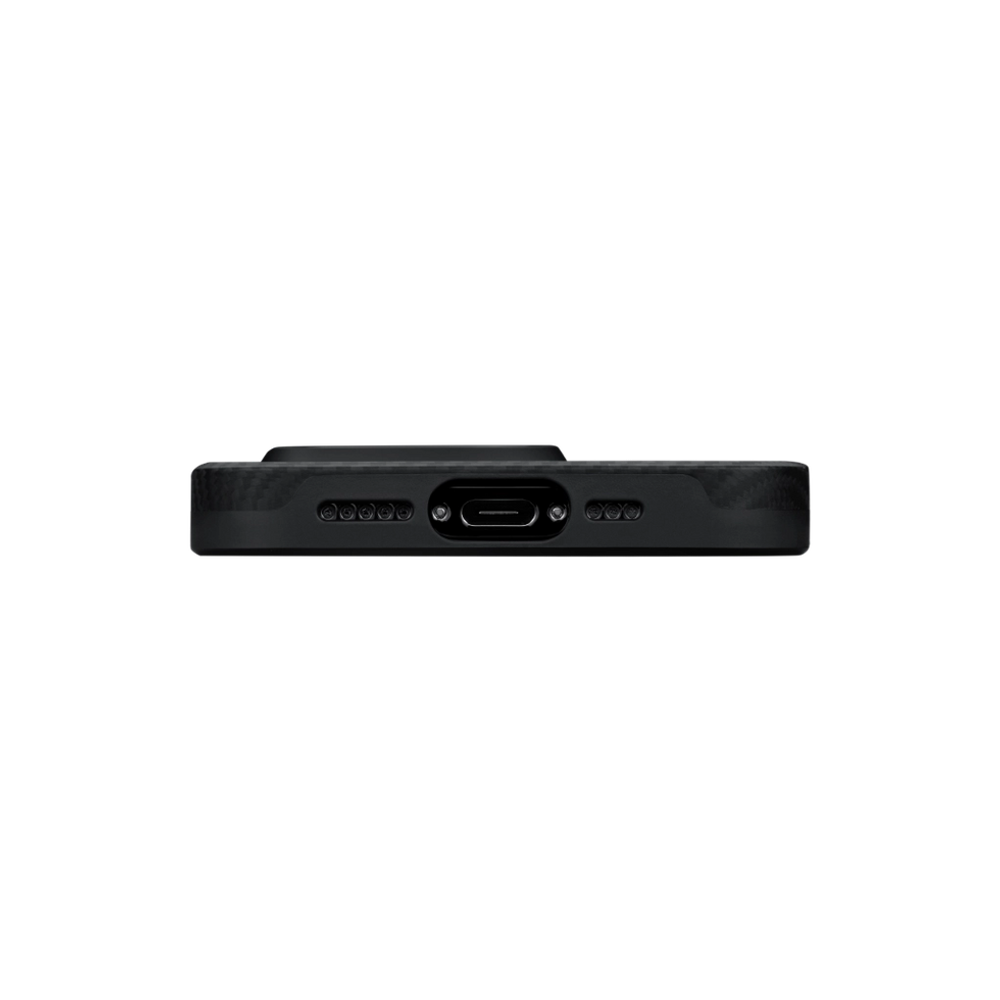 Противоударный чехол Pitaka MagEZ Pro 4 для iPhone 15 1500D Black/Grey (Twill)