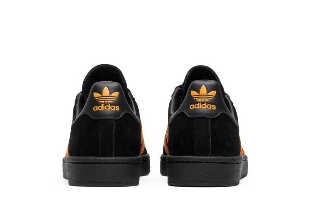 Adidas campus porter black orange best sale