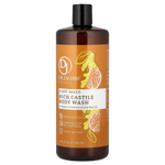 Dr. Jacobs Naturals, кастильский гель для душа на растительной основе, эфирное масло апельсина и имбиря, 946 мл (32 унции)