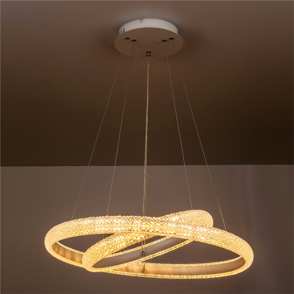 Подвесной светодиодный cветильник LED4U L1588-60-40 WT