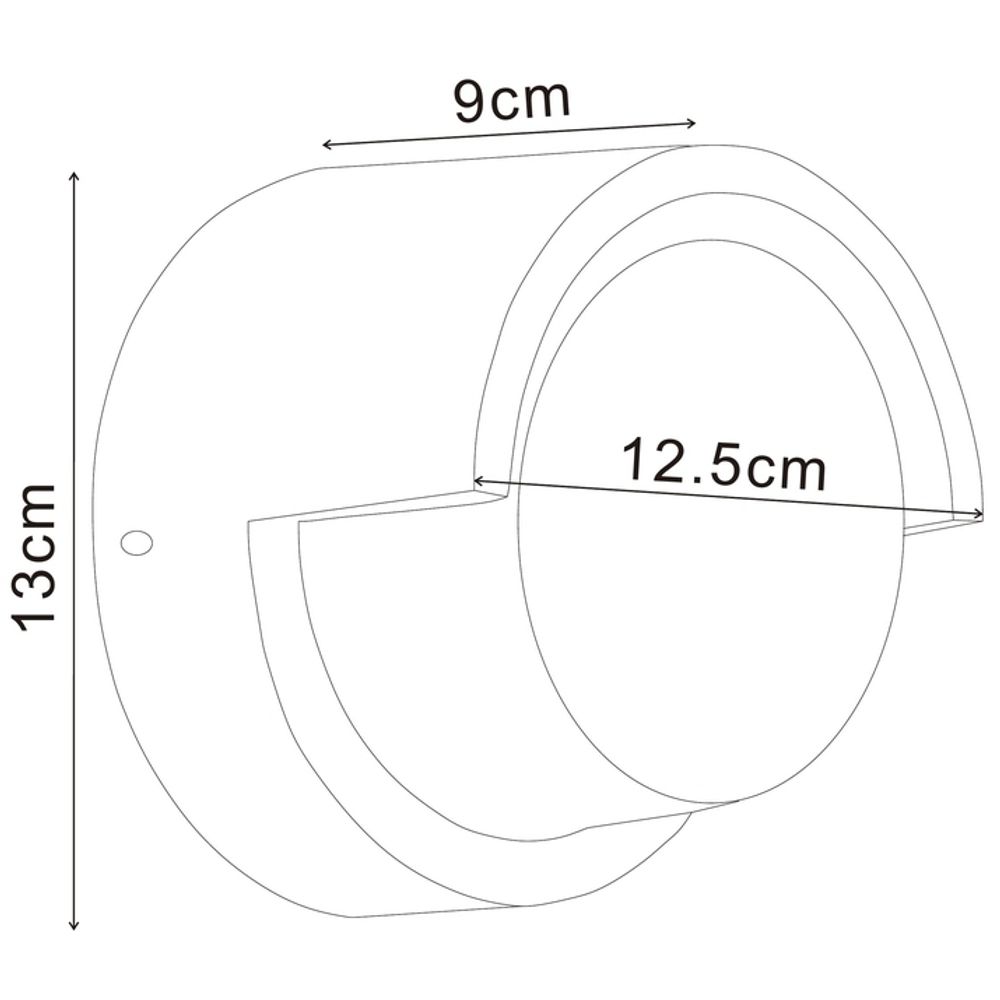 Уличный настенный светильник Arte Lamp