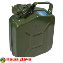 Канистра металл 5 л. зеленая (М63305) (32385)