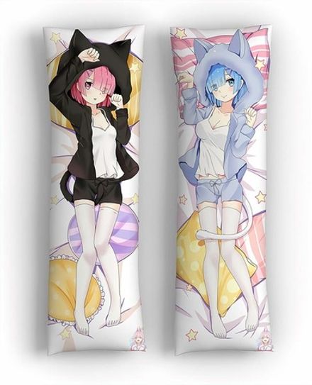 Дакимакура Рем и Рам №2