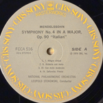 Мендельсон - Симфония № 4 Итальянская / Бизе - Симфония № 1 (Япония) Т