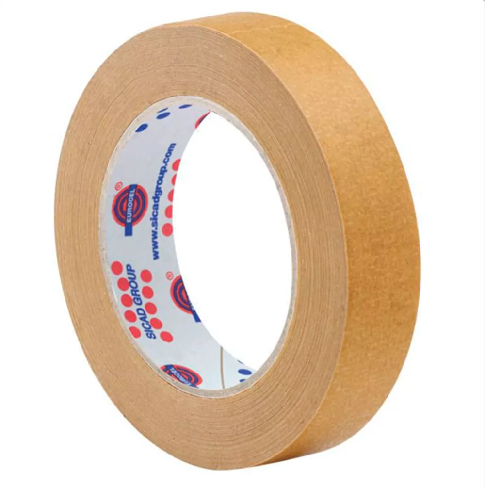 EUROCEL Маскирующая лента 38 мм х40 м.Коричневая