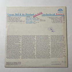 Винтажная виниловая пластинка LP Graeme Bell and His Dixieland Jazz Band Czechoslovak Journey (Чехословакия 1974)