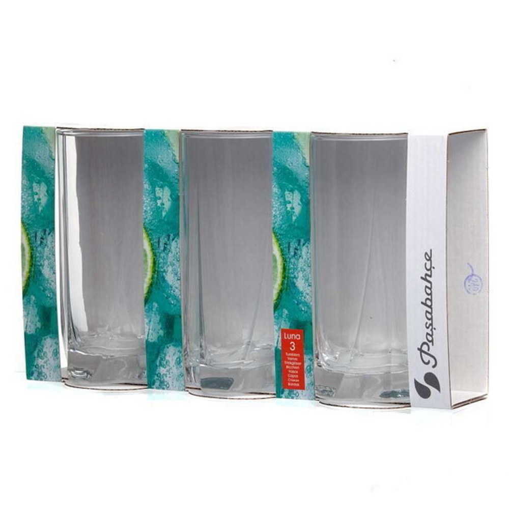 Набор стаканов 3шт 390мл «Луна» 42358/3