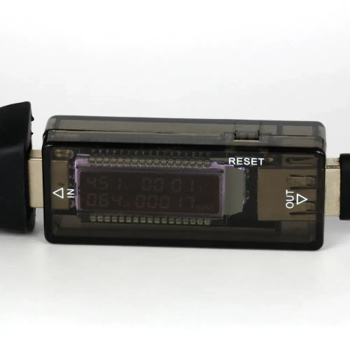 USB тестер / измеритель напряжения, силы тока и ёмкости аккумулятора