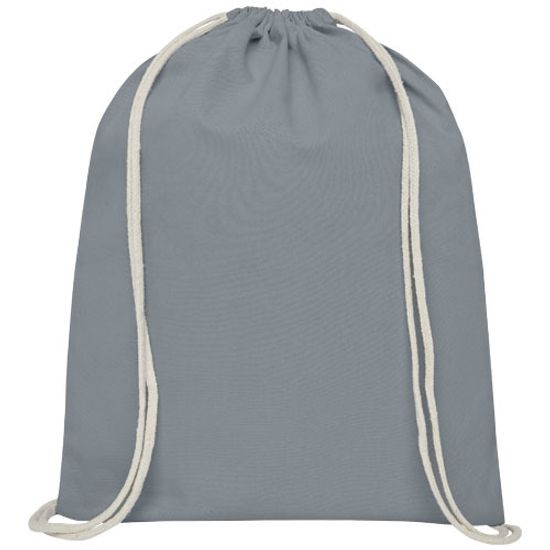 Рюкзак со шнурком Oregon из хлопка плотностью 140 г/м²