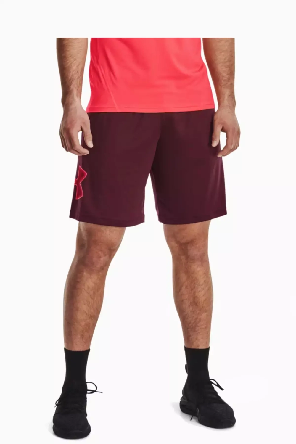 Шорты Under Armour Tech Graphic - бордовый
