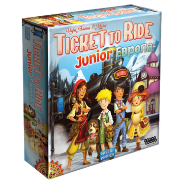 Настольная игра: Ticket to Ride Junior: Европа, арт. 1867