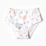 Трусы для девочки , цвет молочный/звери, р. 80-86 10156044 (Семицвет-Тики)