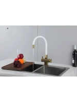 Смеситель для кухни с подключением к фильтру Gappo G4395-33