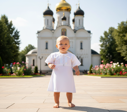 Рубашка для крещения "Мой Ангел"