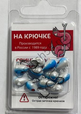 Мормышка На Крючке Капля 5мм