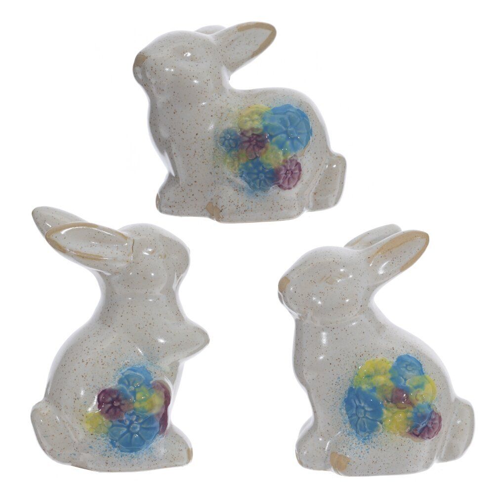 GAEM Фигурка декоративная "Заяц", набор из 3-х шт., L7 W5 H10 см