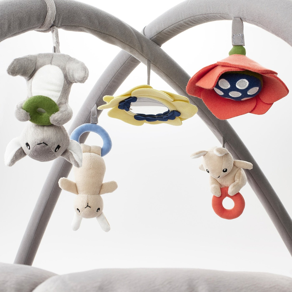 IKEA GULLIGAST  (ИКЕА ГУЛЛИГАСТ)  -  Подставка для игрушек, разноцветная