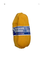 Пряжа носочная 150г (Финляндия) 75% шерсть 25% полиамид 150г-300м цв желтый