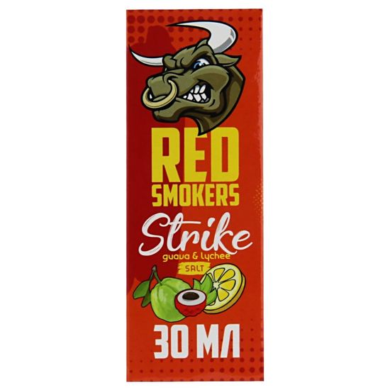 Жидкость Strike (30 мл, 20 мг STRONG SALT) Guava-Lychee Lemonade