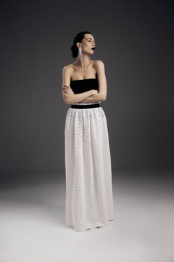 Топ-бандо, сияющий черный