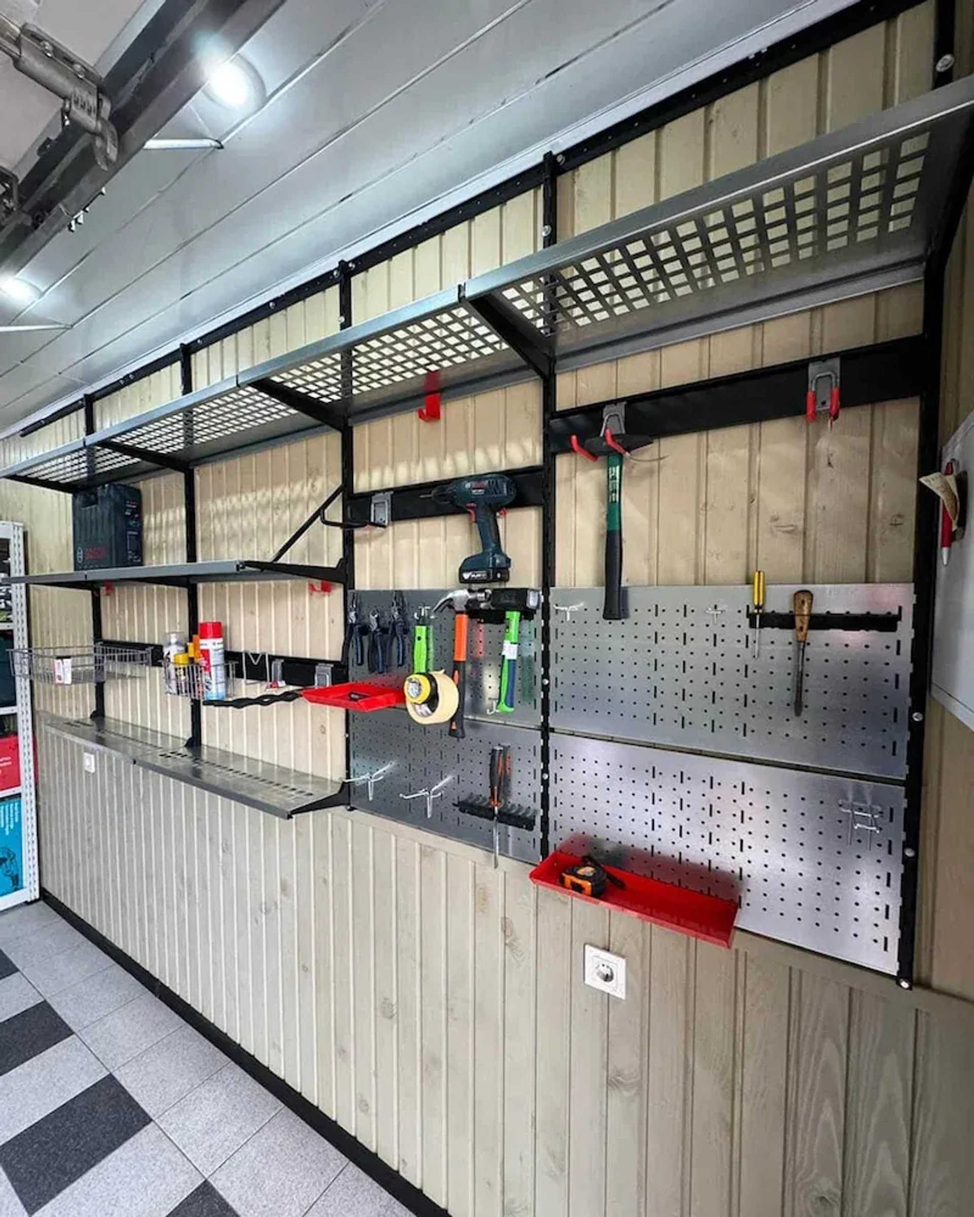 Система хранения для гаража