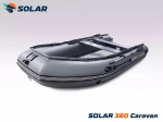 Лодка надувная моторная solar-380 caravan к