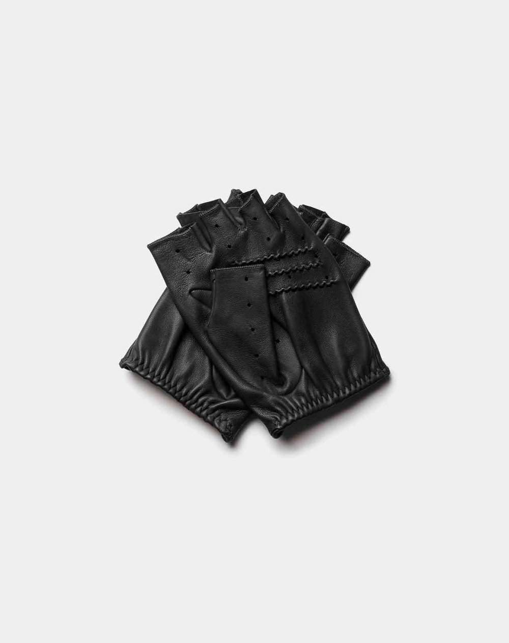 Водительские перчатки Cafe Leather Triton Driving Fingerless Gloves