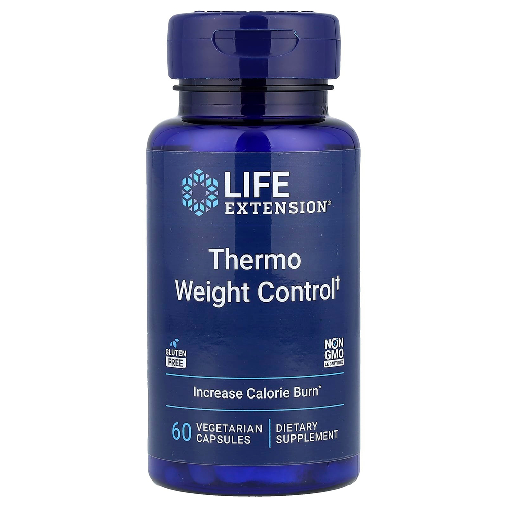 Life Extension, Thermo Weight Control, 60 вегетарианских капсул