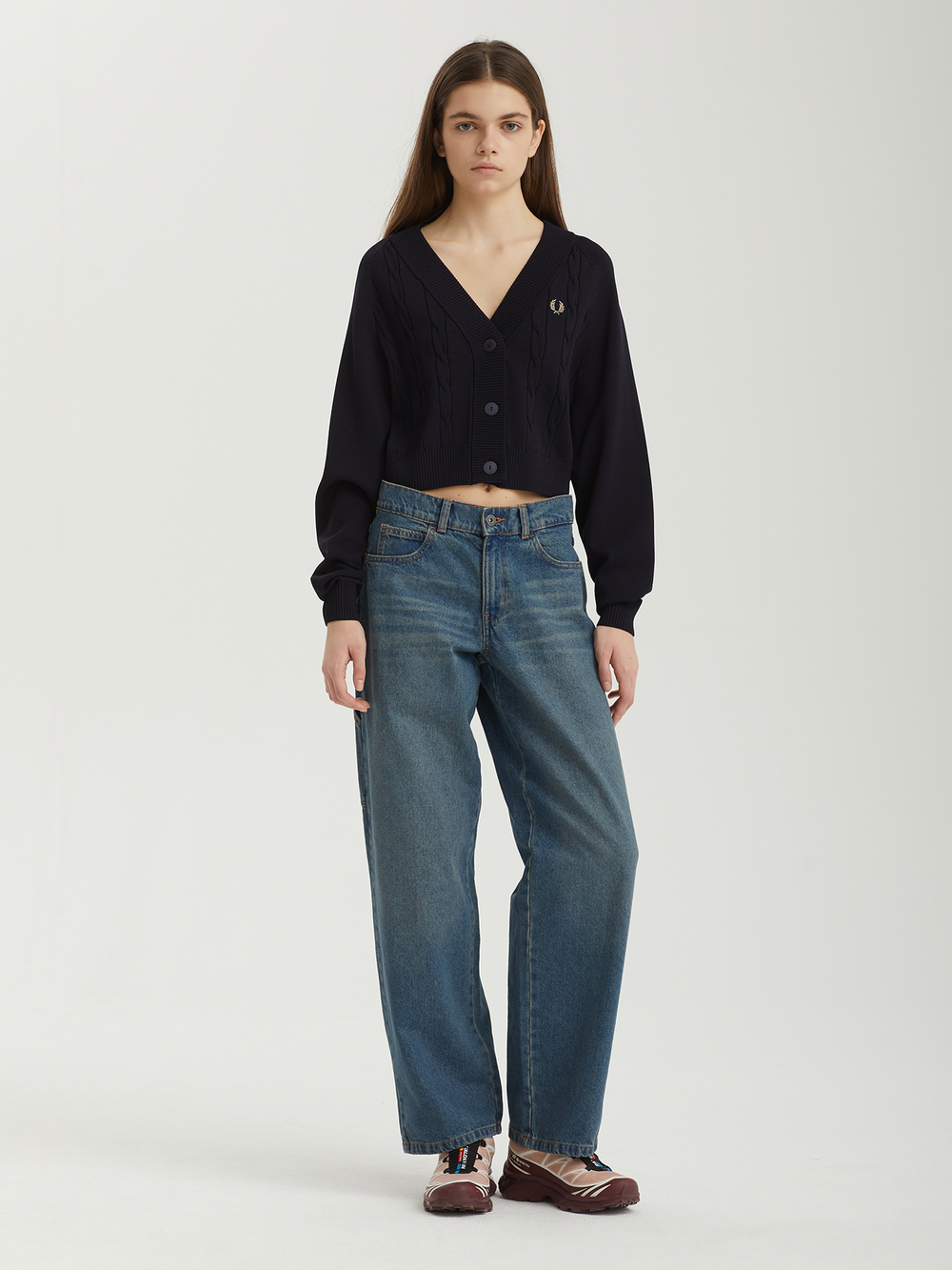 Женский Кардиган Cable