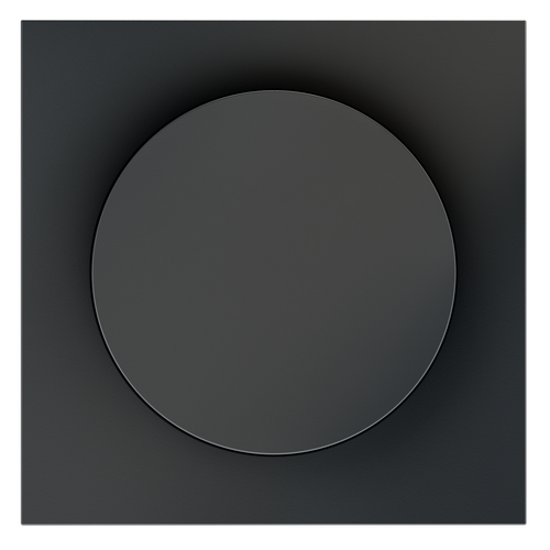 Накладка для светорегулятора поворотно-нажимного, S70 (графит)