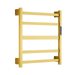 Полотенцесушитель электрический RAGLO R350.02.03 настенный сенсорный с терморегулятором, сатин золотой