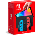 Nintendo Switch OLED Красный\Синий (64Gb) Новый