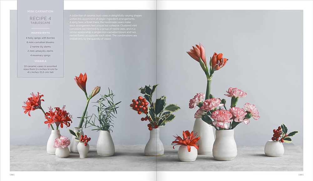 The Little Flower Recipe Book: 148 Tiny Arrangements for Every Season and Occasion