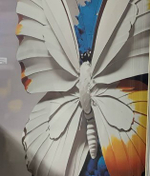 Листовая панель ПВХ "Гибкий мрамор" МД, 3Д-10